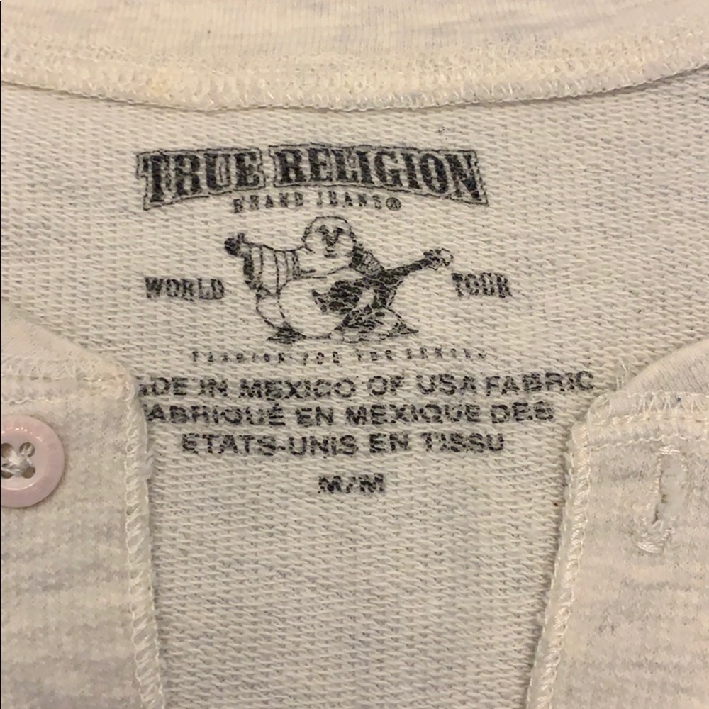 True Religion Cream Thermal - Picture 2 of 3